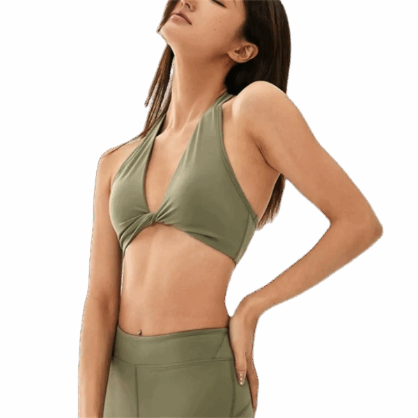 Halter Flow Yoga Bra