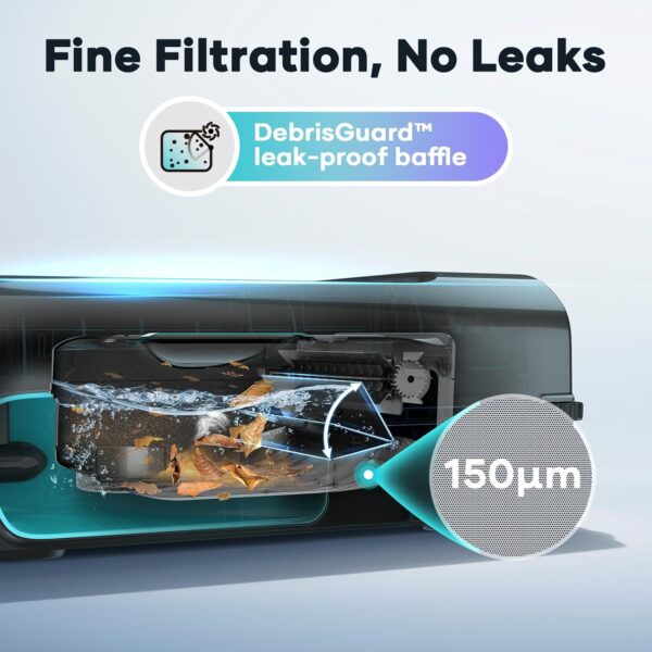 AIPER Surfer S2 Solar Pool Skimmer with APP Support. 24/7 Cleaning. Dual Charging Modes. Smart Obstacle Avoidance. Ideal for All Swimming Pool Types - Image 8