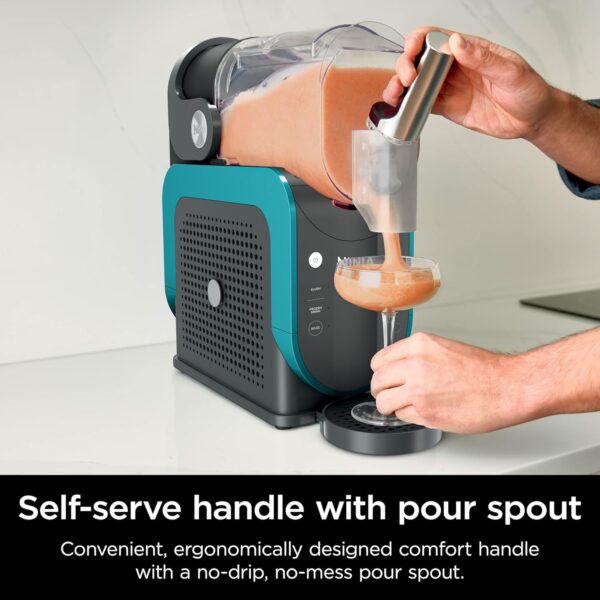 SLUSHi with RapidChill Technology. 88 oz. Frozen Drink & Slushie Machine. 5 Preset Programs. Margaritas. Frappés. and More. Premium Accents. Black. FS301 - Image 14