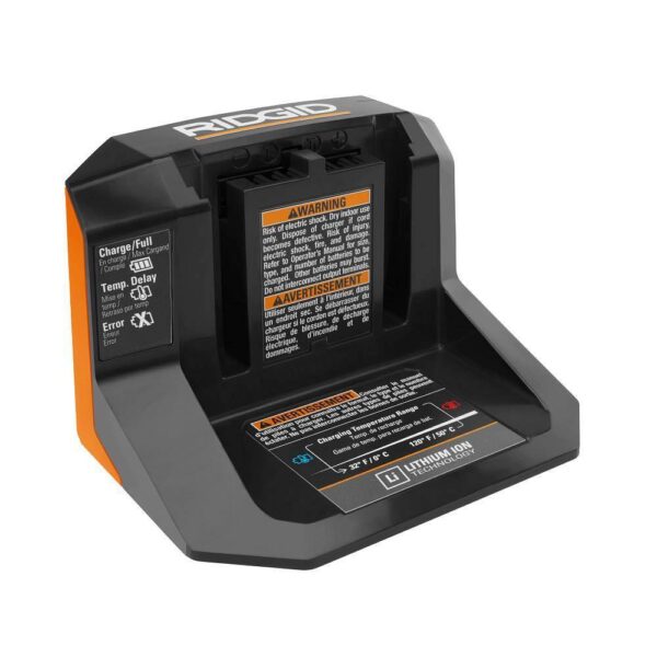RIDGID 18V Brushless Cordless Nailer Combo Kit with Brad & Finish Nailers. Battery & Charger - Image 10
