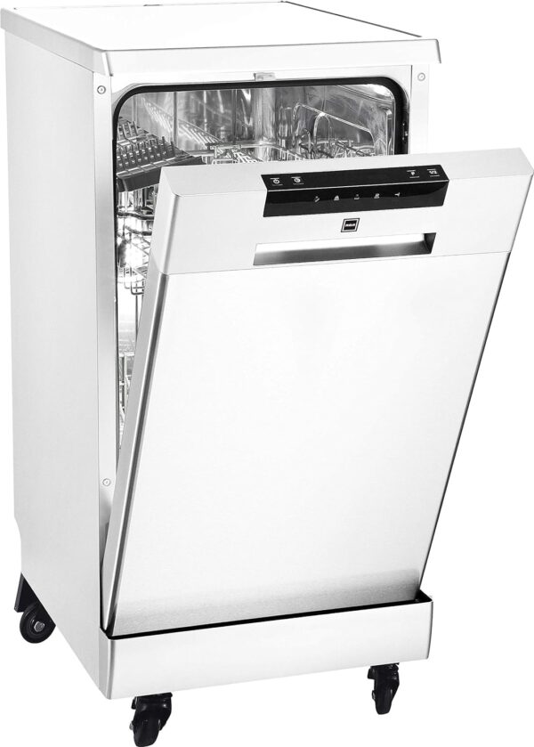 Portable Dishwasher. 18in Wide. 8 Place Settings Capacity. White - Image 2