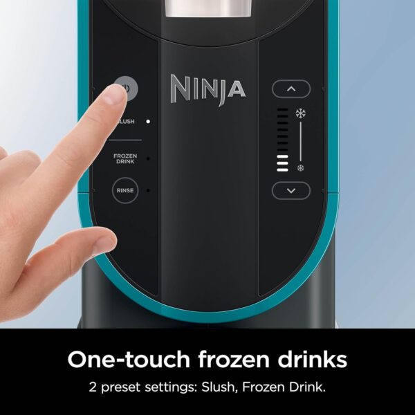 SLUSHi with RapidChill Technology. 88 oz. Frozen Drink & Slushie Machine. 5 Preset Programs. Margaritas. Frappés. and More. Premium Accents. Black. FS301 - Image 15