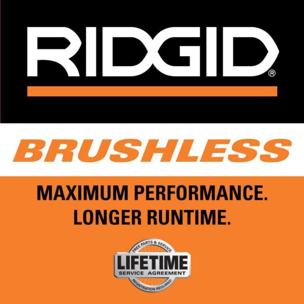 RIDGID 18V Brushless Cordless Nailer Combo Kit with Brad & Finish Nailers. Battery & Charger - Image 2