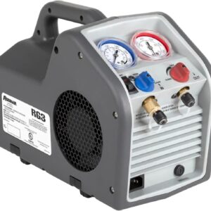 (Portable Refrigerant Recovery Machine – 115V. 60Hz. for Both Liquid and Vapor Refrigerant. White-Robinair