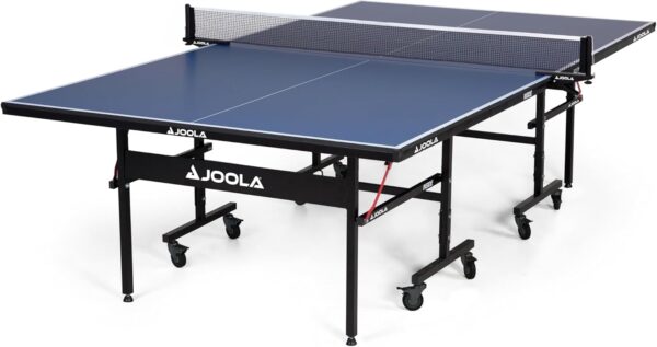 JOOLA Inside Professional MDF Indoor Ping Pong Table with Quick Clamp Table Tennis Net and Post Set - 10 Minute Easy Assembly - Tournament Quality - Foldable with Single Player Playback Mode - Image 3