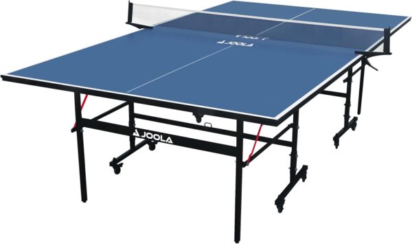 JOOLA Inside Professional MDF Indoor Ping Pong Table with Quick Clamp Table Tennis Net and Post Set - 10 Minute Easy Assembly - Tournament Quality - Foldable with Single Player Playback Mode - Image 5