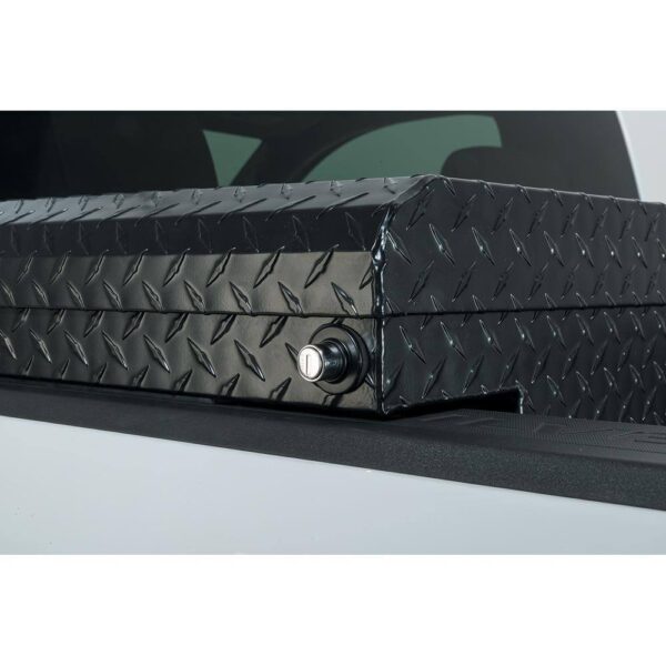 Husky 61.86′′ Matte Black Aluminum Low Profile Truck Tool Box for Mid-Size Trucks - Image 7