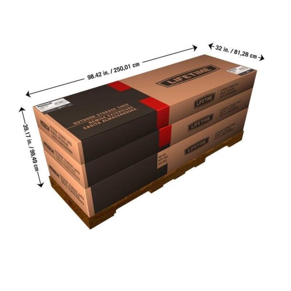 Side Entry 15 ft. W x 8 ft. D Plastic Storage Shed - Image 11