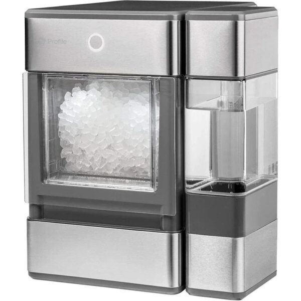 GE Profile Opal Countertop Nugget Ice Maker. Stainless Steel with LED. Bluetooth-Enabled. 24 lbs/day
