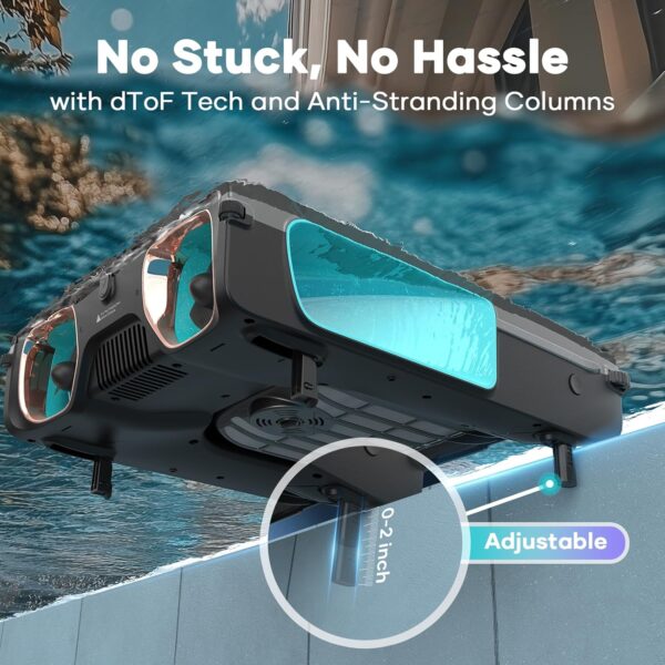 AIPER Surfer S2 Solar Pool Skimmer with APP Support. 24/7 Cleaning. Dual Charging Modes. Smart Obstacle Avoidance. Ideal for All Swimming Pool Types - Image 9