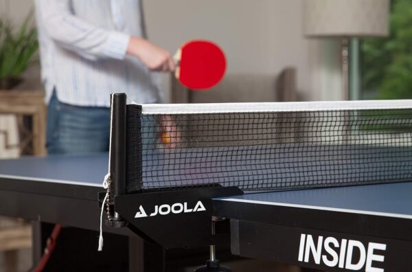 JOOLA Inside Professional MDF Indoor Ping Pong Table with Quick Clamp Table Tennis Net and Post Set - 10 Minute Easy Assembly - Tournament Quality - Foldable with Single Player Playback Mode - Image 34