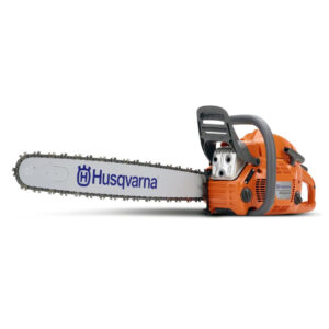 460 Rancher Gas Powered Chainsaw. 60.3-cc 3.6-HP. 2-Cycle X-Torq Engine. 24 Inch Chainsaw with Automatic Adjustable Oil Pump. For Wood Cutting. Tree Trimming and Land Clearing