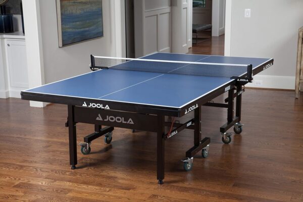 JOOLA Inside Professional MDF Indoor Ping Pong Table with Quick Clamp Table Tennis Net and Post Set - 10 Minute Easy Assembly - Tournament Quality - Foldable with Single Player Playback Mode - Image 30